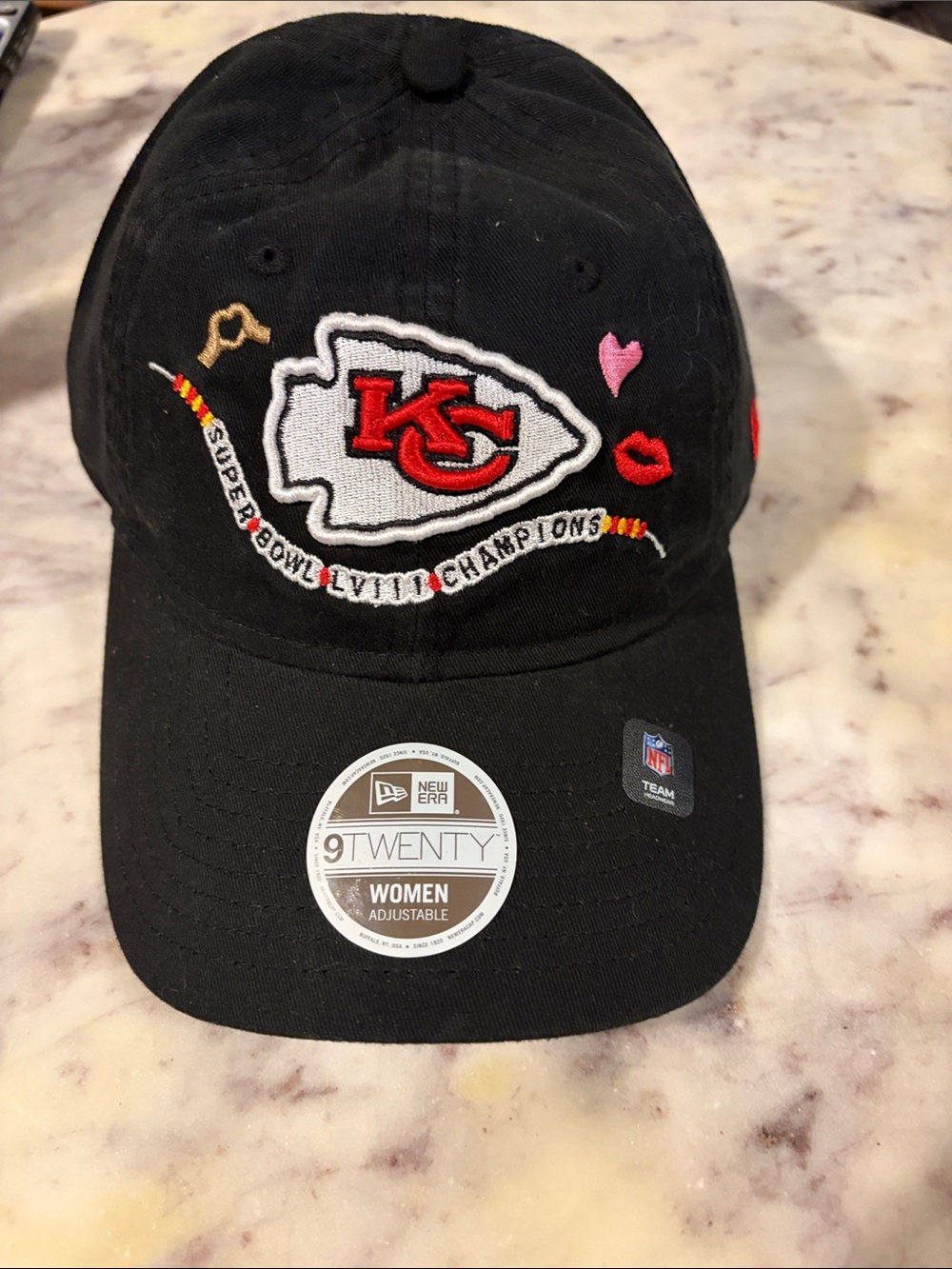 NWT Kansas City Chiefs In My Champs Era Super Bowl Hat | Taylor Swift Bracelet
